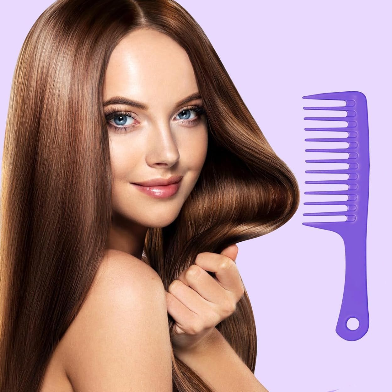 Peigne Afro - TwistTamer™ - Violet - Afro Adoré