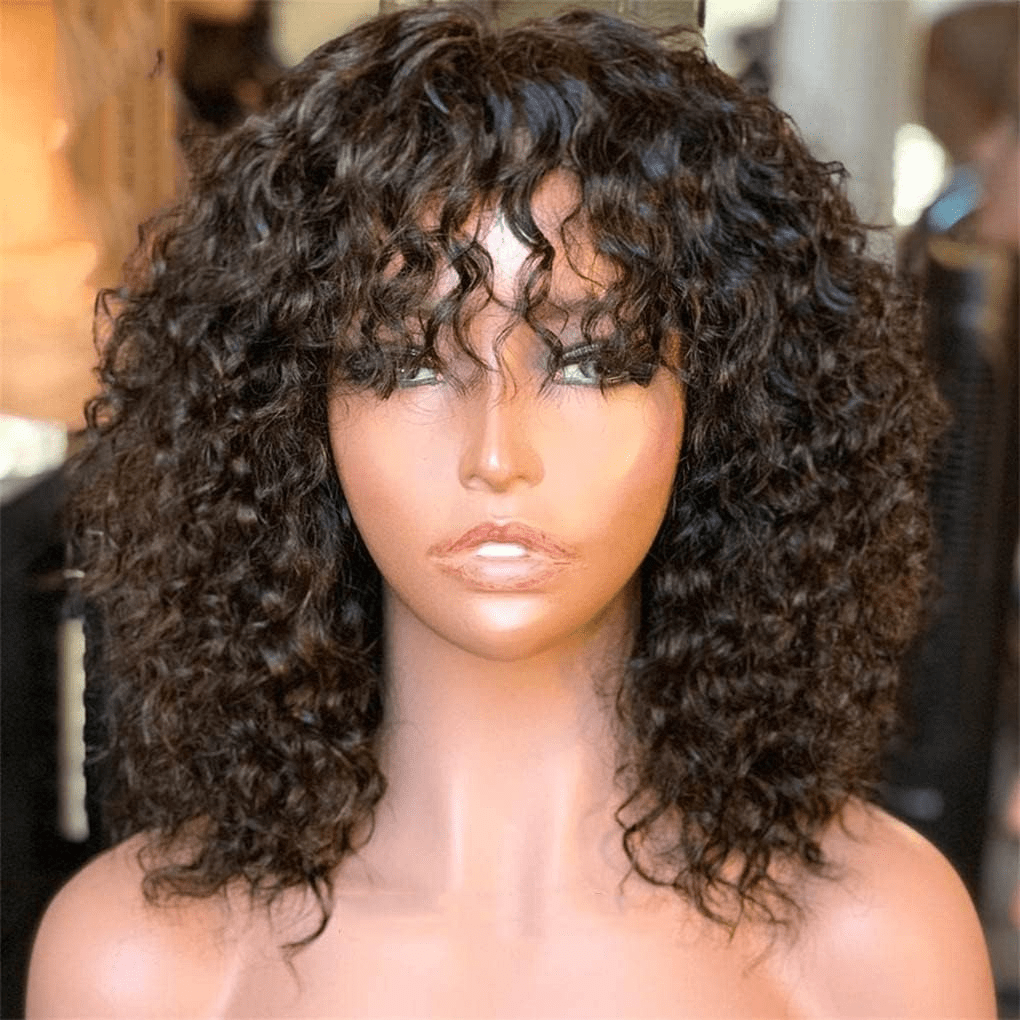 Perruque Bouclée - CurlyHairBobWig™ - Afro Adoré